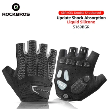 Rockbros Găng Tay Thể Thao Hở Ngón Chống Sốc, Thoáng Khí - Giá 318.777 VND Giảm Sốc 2 Rockbros Găng Tay Thể Thao Hở Ngón Chống Sốc, Thoáng Khí - Giá 318.777 VND Giảm Sốc 2