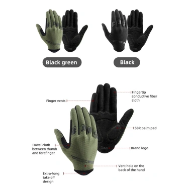 ROCKBROS Găng Tay Xe Đạp Đường Núi Full Ngón Thoáng Khí, Chống Sốc, Cảm Ứng Màn Hình - Giảm 20% 8 ROCKBROS Găng Tay Xe Đạp Đường Núi Full Ngón Thoáng Khí, Chống Sốc, Cảm Ứng Màn Hình - Giảm 20% 8