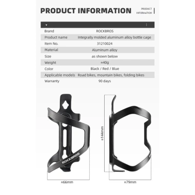 Rockbros Giá Đỡ Bình Nước Hợp Kim Nhôm Nhẹ Chống Thấm Nước Tiện Dụng Cho Xe Đạp - 123.608₫ 2 Rockbros Giá Đỡ Bình Nước Hợp Kim Nhôm Nhẹ Chống Thấm Nước Tiện Dụng Cho Xe Đạp - 123.608₫ 2