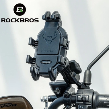 Rockbros Giá Đỡ Điện Thoại Chống Trượt, Chống Rơi Cho Xe Máy & Xe Đạp - Chất Lượng Cao, Giá Giảm 20% Rockbros Giá Đỡ Điện Thoại Chống Trượt, Chống Rơi Cho Xe Máy & Xe Đạp - Chất Lượng Cao, Giá Giảm 20%