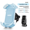 ROCKBROS Giá đỡ điện thoại xe đạp & xe máy MTB – Khóa nhanh, chống sốc, gắn chắc 11