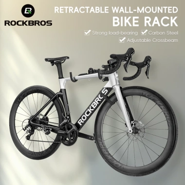 ROCKBROS Giá đỡ xe đạp thép carbon điều chỉnh - Treo tường, MTB và trong nhà, chỉ 636k 2 ROCKBROS Giá đỡ xe đạp thép carbon điều chỉnh - Treo tường, MTB và trong nhà, chỉ 636k 2