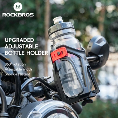 Rockbros Giá Đỡ Xe Đạp, Xe Máy Bình Nước 360 Điều Chỉnh Rộng, Chống Sốc, Tháo Rời - 335.174 VND 3 Rockbros Giá Đỡ Xe Đạp, Xe Máy Bình Nước 360 Điều Chỉnh Rộng, Chống Sốc, Tháo Rời - 335.174 VND 3