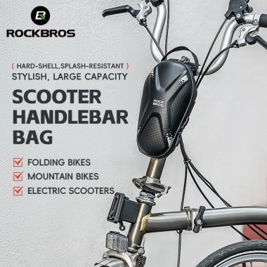 Rockbros Gói Đi Xe Đạp Gấp Túi Treo Trước Vỏ Cứng - Phụ Kiện Tiện Lợi 2 Rockbros Gói Đi Xe Đạp Gấp Túi Treo Trước Vỏ Cứng - Phụ Kiện Tiện Lợi 2