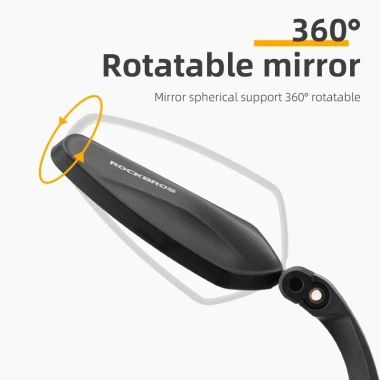 ROCKBROS Gương chiếu hậu xe đạp lồi 360° Điều chỉnh MTB Đường trường 3 ROCKBROS Gương chiếu hậu xe đạp lồi 360° Điều chỉnh MTB Đường trường 3