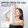 Rockbros Ice Arm Tay áo Chống UV, Bảo vệ thoáng khí, Co giãn, Lạnh mát Ice Silk cho thiết bị cưỡi ngựa thể thao Otudoor 3