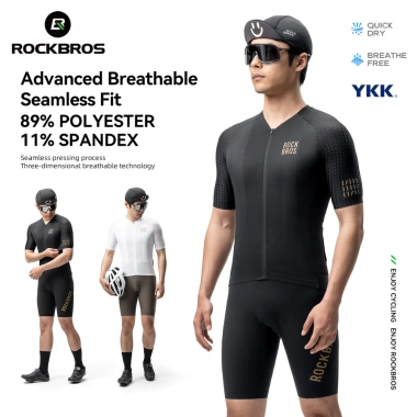 Rockbros Jersey Xe Đạp Nam Tay Ngắn - Thoáng Khí, Thấm Hút Mồ Hôi, Giá 764.420₫ 3 Rockbros Jersey Xe Đạp Nam Tay Ngắn - Thoáng Khí, Thấm Hút Mồ Hôi, Giá 764.420₫ 3