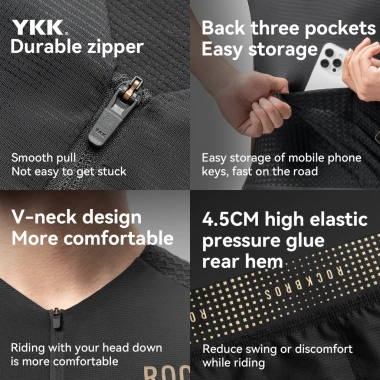 Rockbros Jersey Xe Đạp Nam Tay Ngắn - Thoáng Khí, Thấm Hút Mồ Hôi, Giá 764.420₫ 7 Rockbros Jersey Xe Đạp Nam Tay Ngắn - Thoáng Khí, Thấm Hút Mồ Hôi, Giá 764.420₫ 7