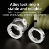 Rockbros Khóa Song Phương Chống Trơn Trượt, Tay Cầm Cao Su Đệm Mềm, Phù Hợp MTB & Đường Bộ - Giá 261,888 VND 8