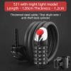 Rockbros Khóa Xe Đạp LED Chống Trộm Cáp Thép - Sáng Ban Đêm, Vững Đường Núi, Giá 275.450₫ 12