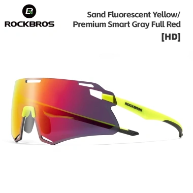 ROCKBROS Kính đạp xe không viền, kính râm đổi màu cho MTB, chống gió, nam nữ - Giá 616.356 VND 13