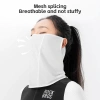 ROCKBROS Mặt Nạ Ice Silk Treo Tai UV UPF50, Khăn Xe Thoáng Khí, Chống Nắng Thể Thao 5