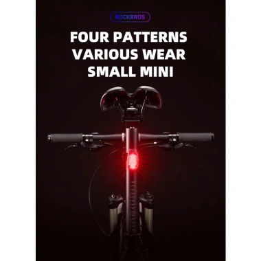 Rockbros Mũ Bảo Hiểm LED Đuôi Đèn Xe Đạp Cảnh Báo Phía Sau Phụ Kiện Đèn MTB Giá Ưu Đãi 61.399₫ 2