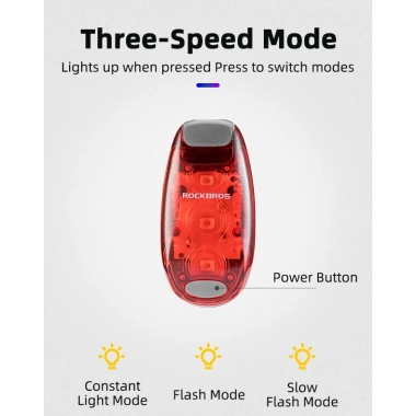 Rockbros Mũ Bảo Hiểm LED Đuôi Đèn Xe Đạp Cảnh Báo Phía Sau Phụ Kiện Đèn MTB Giá Ưu Đãi 61.399₫ 5