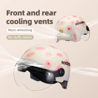 Rockbros Mũ Bảo Hiểm Xe Đạp Điện An Toàn, Nhẹ, Thoáng Khí – Thoải Mái Cho Cha Mẹ & Con 6