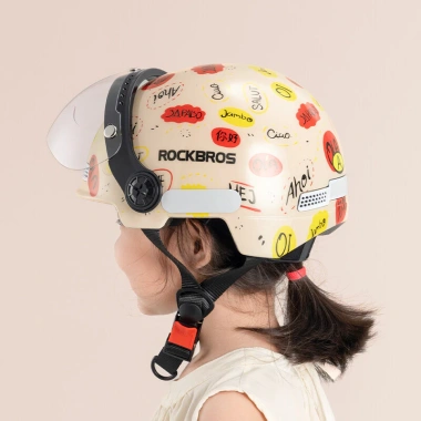 Rockbros Mũ Bảo Hiểm Xe Đạp Điện An Toàn, Nhẹ, Thoáng Khí – Thoải Mái Cho Cha Mẹ & Con 8