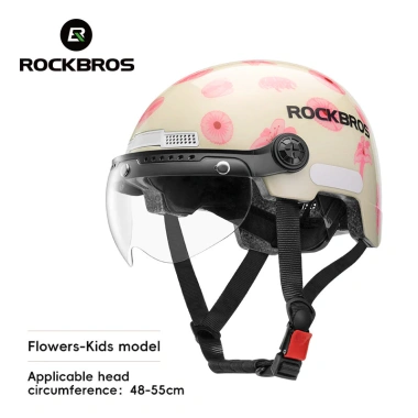 Rockbros Mũ Bảo Hiểm Xe Đạp Điện An Toàn, Nhẹ, Thoáng Khí – Thoải Mái Cho Cha Mẹ & Con 12