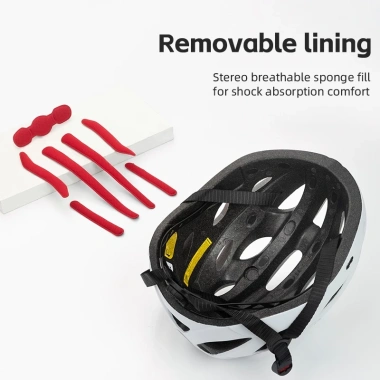 Rockbros Mũ Bảo Hiểm Xe Đạp Leo Núi 58-65cm Kính Bảo Hộ Siêu Nhẹ 9