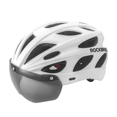 Rockbros Mũ Bảo Hiểm Xe Đạp Leo Núi 58-65cm Kính Bảo Hộ Siêu Nhẹ 10