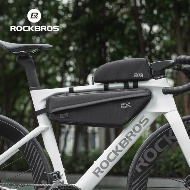 Rockbros Ống Túi Đệm Xe Đạp 2.9L Lưu Trữ Đa Năng, Phản Quang Tam Giác, Dễ Gắn Rockbros Ống Túi Đệm Xe Đạp 2.9L Lưu Trữ Đa Năng, Phản Quang Tam Giác, Dễ Gắn