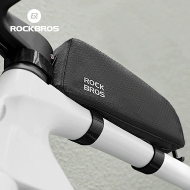 Rockbros Ống Túi Đệm Xe Đạp 2.9L Lưu Trữ Đa Năng, Phản Quang Tam Giác, Dễ Gắn 10 Rockbros Ống Túi Đệm Xe Đạp 2.9L Lưu Trữ Đa Năng, Phản Quang Tam Giác, Dễ Gắn 10
