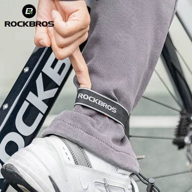 ROCKBROS Quần Xe Đạp Phản Quang Thắt Lưng An Toàn Dây Buộc Chân Đêm Đường Núi Nam Nữ 2