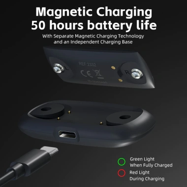 ROCKBROS Sạc Nhịp Tim Xe Đạp Kép IPX7 – ANT + Bluetooth, Tích Strava, Magnet Sạc 7