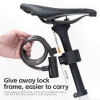 Rockbros Thép Chống Trộm Bảo Vệ Cáp Xe Đạp - Khóa Cáp Chìa Khóa MTB và Đường Bộ, An Toàn, Giá 166.320 VND 5