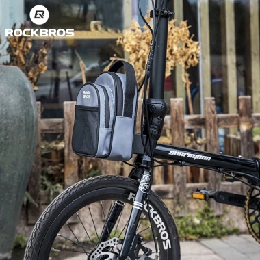 ROCKBROS Túi Đa Năng 1.8L Gấp Xe Đạp Trước - Pannier Giảm, Bộ Chuyển Đổi Di Động, Giá 596k 9