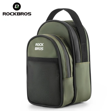 ROCKBROS Túi Đa Năng 1.8L Gấp Xe Đạp Trước - Pannier Giảm, Bộ Chuyển Đổi Di Động, Giá 596k 10