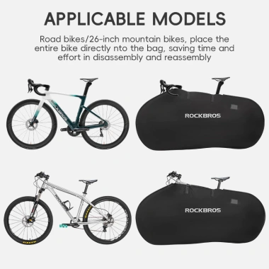 ROCKBROS Túi Đạp Du Lịch Chống Thấm Nước, Chống Rách, Hộp Dây Đeo Vai cho MTB và Đường Bộ 3 ROCKBROS Túi Đạp Du Lịch Chống Thấm Nước, Chống Rách, Hộp Dây Đeo Vai cho MTB và Đường Bộ 3
