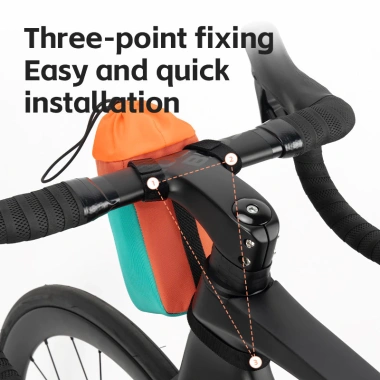 Rockbros Túi Đựng Bình Xe Đạp Nhẹ Đa Năng – Giá Đỡ Trước, Tay Cầm Đuôi, Phù hợp MTB & Đường Bộ – Giảm 22% 5