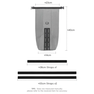 ROCKBROS Túi Đựng Di Động 2.7L Chống Thấm Nước Gập Đi Xe, Điều Chỉnh Dễ Đóng 7 ROCKBROS Túi Đựng Di Động 2.7L Chống Thấm Nước Gập Đi Xe, Điều Chỉnh Dễ Đóng 7
