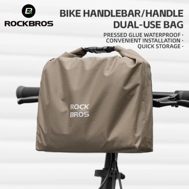 ROCKBROS Túi Đựng Đồ Đạp Xe Gấp Tay Lái Chống Thấm, Dung Tích Lớn cho MTB và Đường Bộ ROCKBROS Túi Đựng Đồ Đạp Xe Gấp Tay Lái Chống Thấm, Dung Tích Lớn cho MTB và Đường Bộ