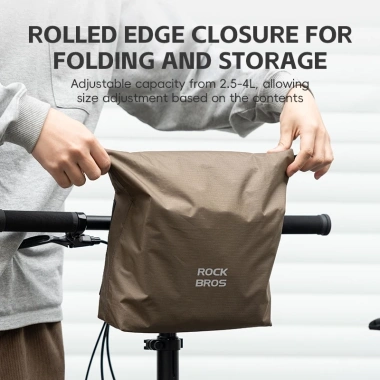 ROCKBROS Túi Đựng Đồ Đạp Xe Gấp Tay Lái Chống Thấm, Dung Tích Lớn cho MTB và Đường Bộ 5 ROCKBROS Túi Đựng Đồ Đạp Xe Gấp Tay Lái Chống Thấm, Dung Tích Lớn cho MTB và Đường Bộ 5