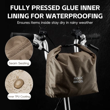 ROCKBROS Túi Đựng Đồ Đạp Xe Gấp Tay Lái Chống Thấm, Dung Tích Lớn cho MTB và Đường Bộ 6 ROCKBROS Túi Đựng Đồ Đạp Xe Gấp Tay Lái Chống Thấm, Dung Tích Lớn cho MTB và Đường Bộ 6