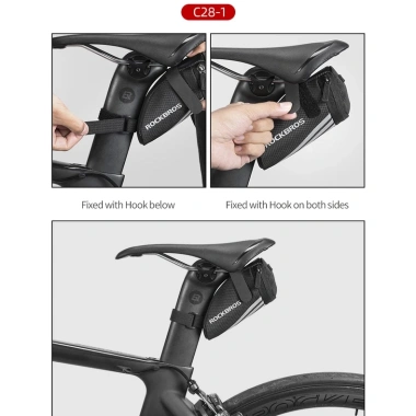 Rockbros Túi Đựng Đồ Dùng Treo Yên Xe Đạp Phản Quang Siêu Bền Tiện Dụng - Giá 202.863 VND 8 Rockbros Túi Đựng Đồ Dùng Treo Yên Xe Đạp Phản Quang Siêu Bền Tiện Dụng - Giá 202.863 VND 8
