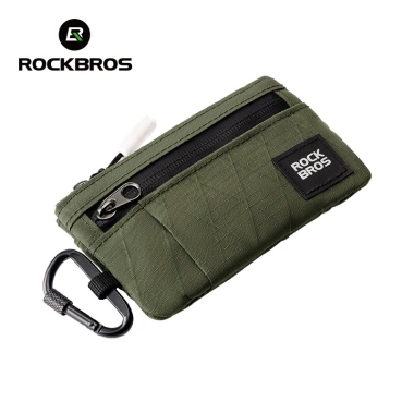 Rockbros Túi Đựng Thẻ Di Động Nhỏ Gọn Nhẹ Phân Vùng Lưu Trữ Thẻ, Hộp Đựng ID, Nhiều Màu Đổi Ví Bền Giá 190.615₫ 11