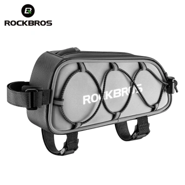 Rockbros Túi Ống Trước Xe Đạp Di Động Bền 0,9L MTB Đường Bộ - Thiết Kế Điều Chỉnh Khung