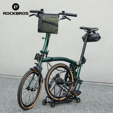 ROCKBROS Túi Xe Đạp Tái Chế Chống Thấm Nước Gấp Đeo Ngang Mài Mòn Thể Thao 9