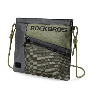 ROCKBROS Túi Xe Đạp Tái Chế Chống Thấm Nước Gấp Đeo Ngang Mài Mòn Thể Thao 10