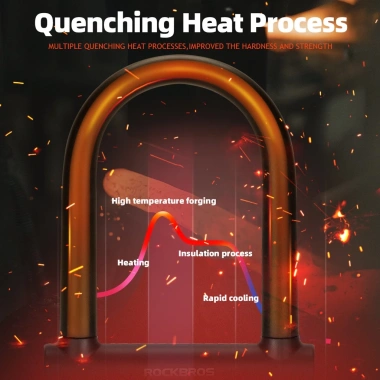 ROCKBROS U-Lock Chống Thủy Lực Kéo - Khóa An Ninh Xe Đạp Điện Giá 638.842 VND 4 ROCKBROS U-Lock Chống Thủy Lực Kéo - Khóa An Ninh Xe Đạp Điện Giá 638.842 VND 4
