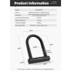 ROCKBROS U-Lock Chống Thủy Lực Kéo - Khóa An Ninh Xe Đạp Điện Giá 638.842 VND 9