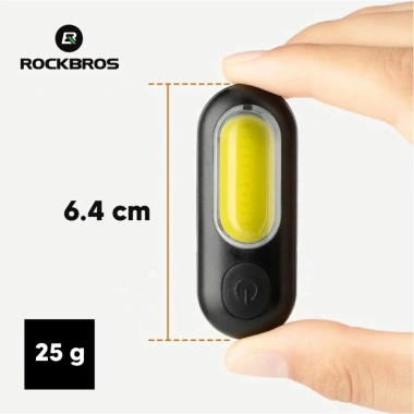 Rockbros Xe đạp nhẹ USB sạc lại, cảnh báo phanh đa an toàn - Phụ kiện an toàn cho mọi chuyến 4