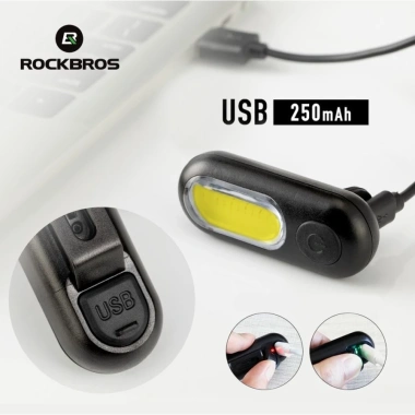 Rockbros Xe đạp nhẹ USB sạc lại, cảnh báo phanh đa an toàn - Phụ kiện an toàn cho mọi chuyến 6