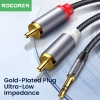 Rocoren Dây Cáp Âm Thanh Chuyển Đổi 3.5mm Sang 2 RCA Chuyên Dụng - Giá 41.708₫ 5