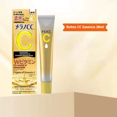 Rohto Melano CC Vitamin C Tinh Chất Cao Cấp 20ml - Sáng Da, Giảm Thâm Nhanh