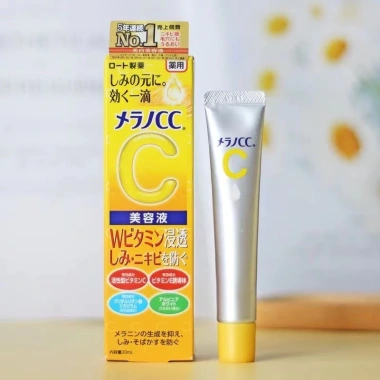 Rohto Melano CC Vitamin C Tinh Chất Cao Cấp 20ml - Sáng Da, Giảm Thâm Nhanh