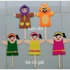 Rối que vải nỉ cho mầm non - Đồ dùng giáo dục, đặt làm theo yêu cầu, giá ưu đãi 12.000đ 5