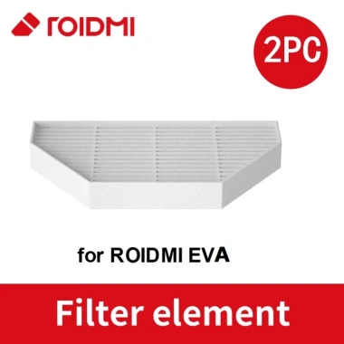 Roidmi EVA - Bàn chải chính & phụ, bộ lọc, cán lau nhà, túi bụi robot hút bụi, ưu đãi 40.000₫